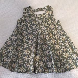 Green toddler dress size 18-24 months